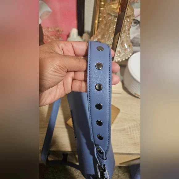 Steve Madden Future Dusk Blue Shoulder/Crossbody Bag - Picture 5 of 8